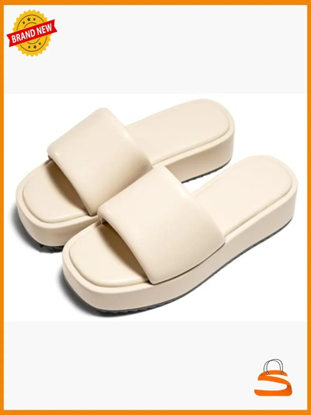 Platform Espadrille Sandals Slip On Open Toe Boho Summer Slide